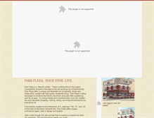 Tablet Screenshot of parkplazainfo.com